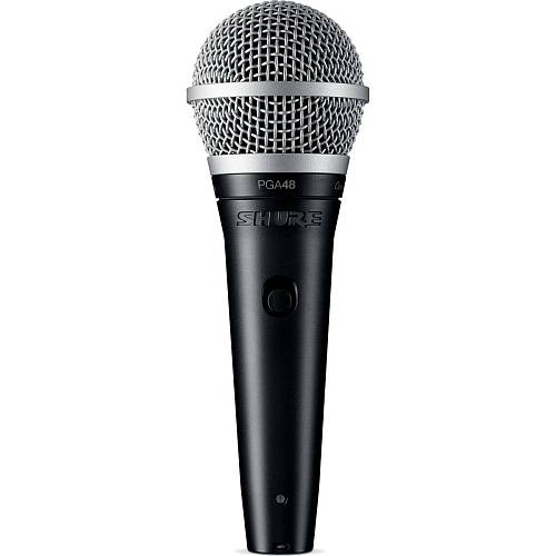 Микрофон Shure PGA48-XLR-E, черный